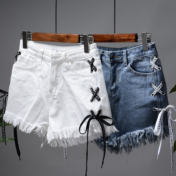Buy LIFE Embroidered Cotton Elastane Regular Fit Girls Denim Shorts |  Shoppers Stop